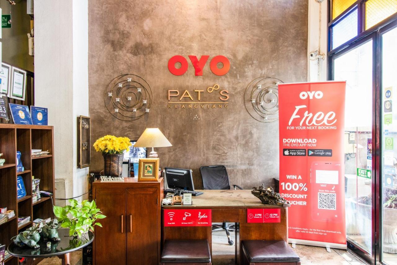 Oyo 391 Pat'S Klangviang Guesthouse 치앙마이 외부 사진
